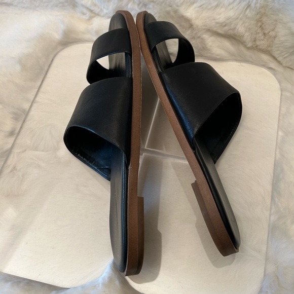 Cole Haan Findra Women's Black leather Slide Sandals Sz-7B.  I - Picture 6 of 10